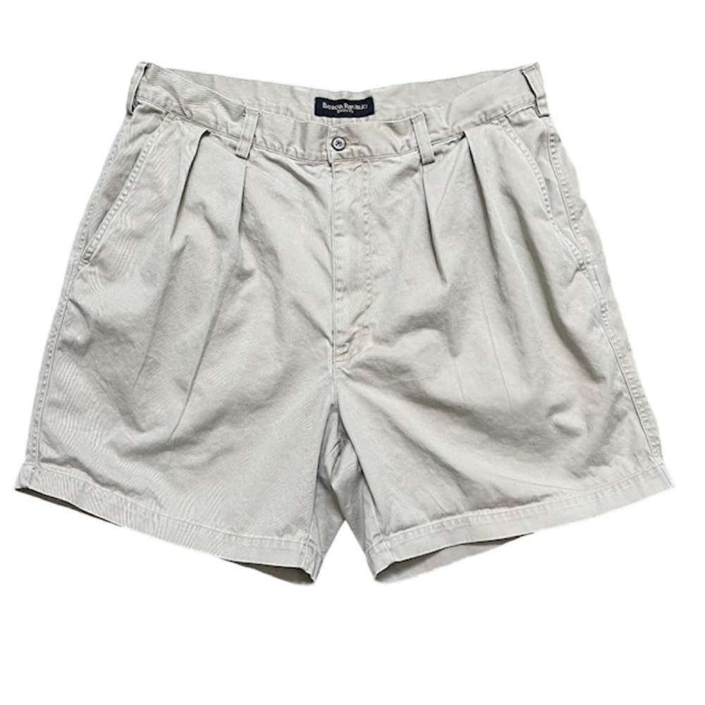 Banana Republic chino pleated shorts